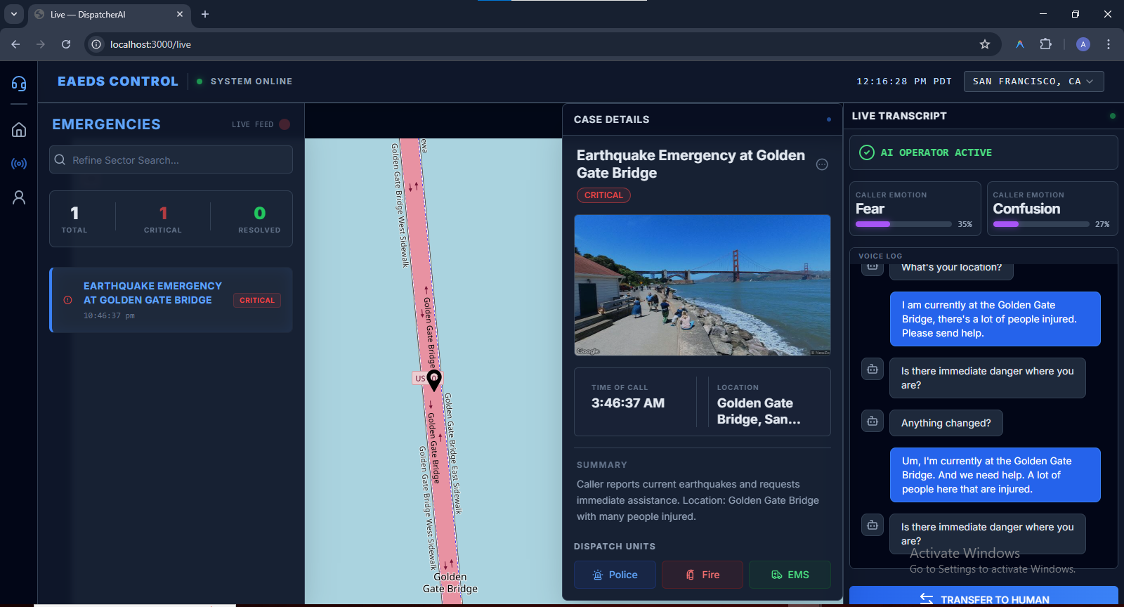 EAEDS Dashboard